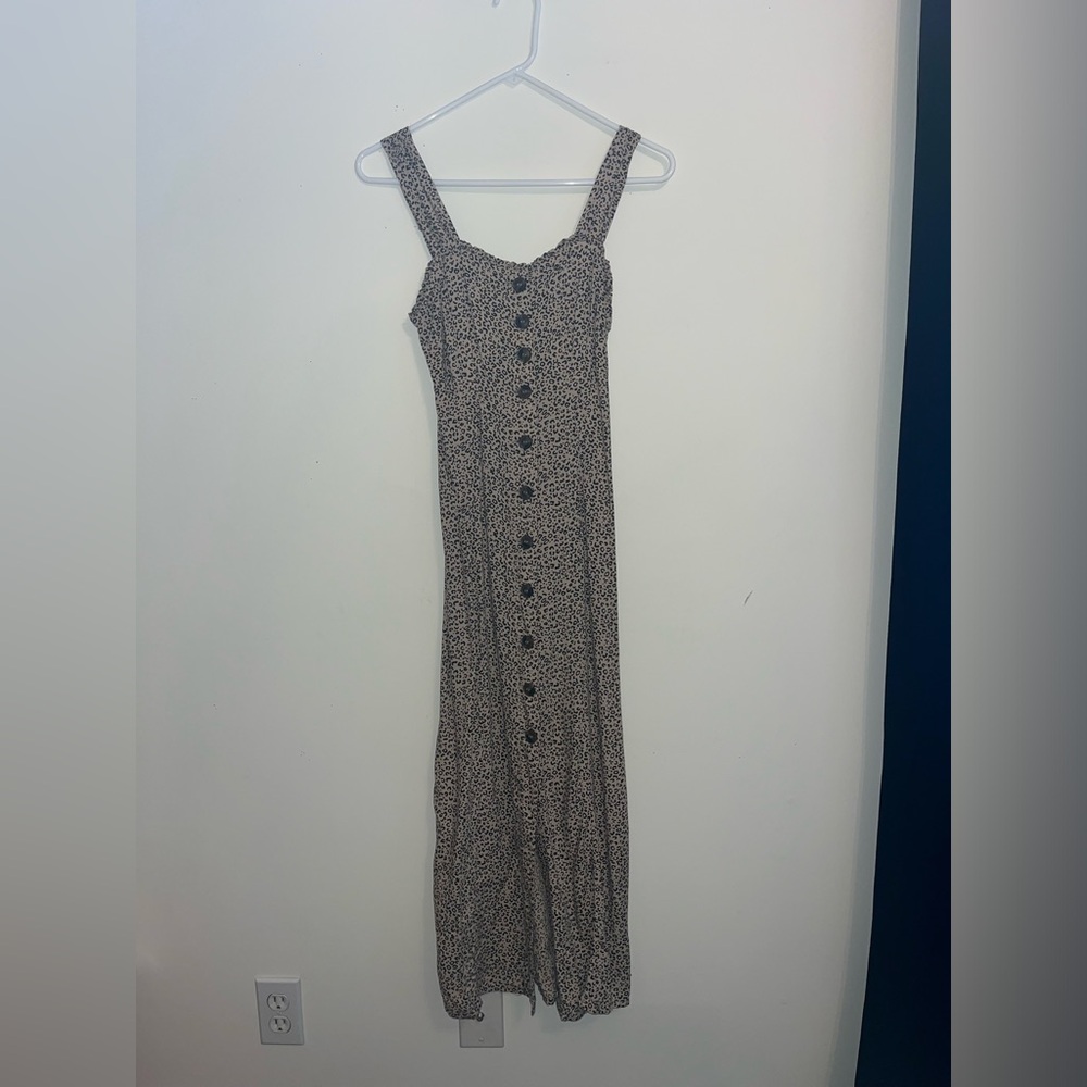 Maxi Dress- cheeta print